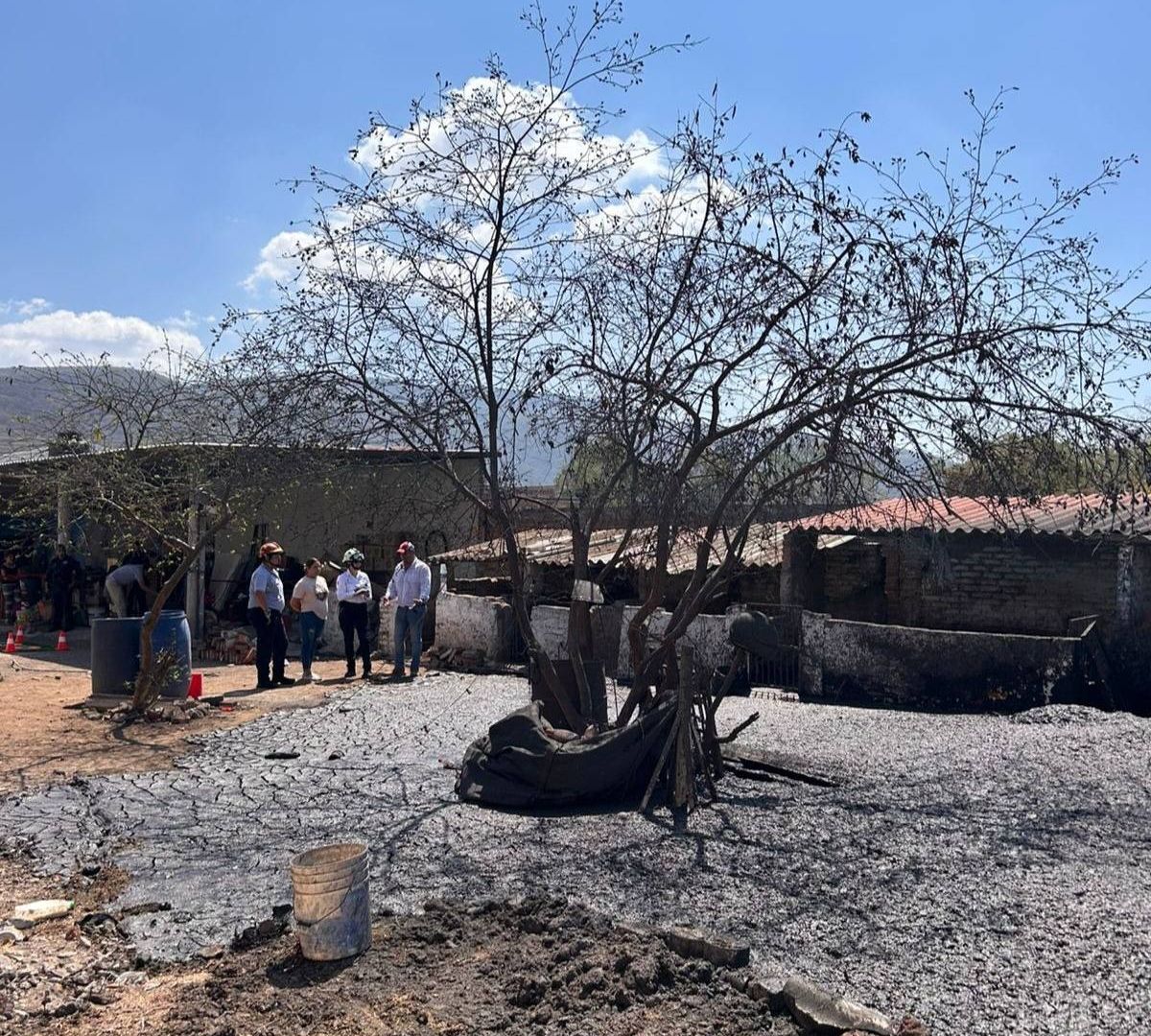 Nace Géiser en Patio de Una Casa de El Salitre, Michoacán; Investigan  Emanaciones de Gas