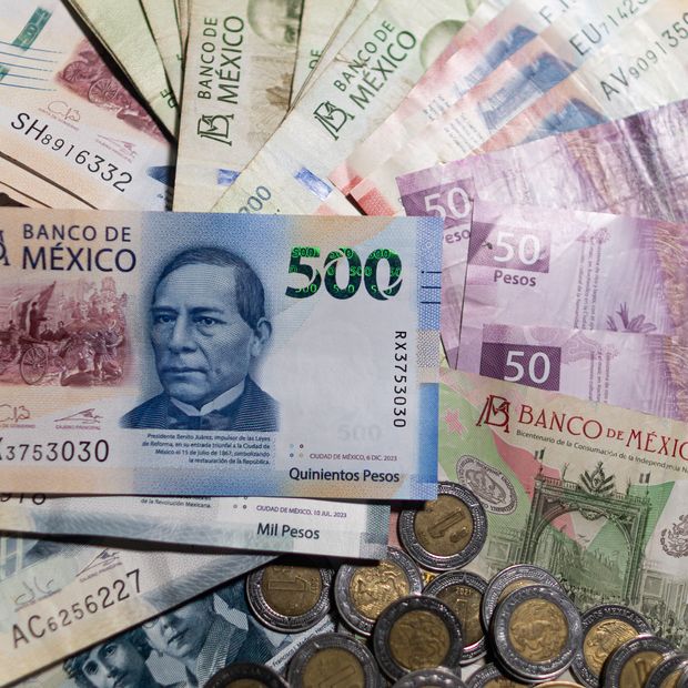 Billetes mexicanos de diferentes denominaciones. Foto: N+