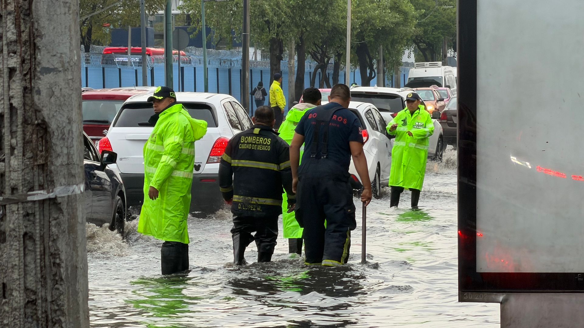Afectaciones por lluvia en el eje uno  · Aeropuerto Internacional de la Ciudad de México, Venustiano Carranza | Lizandro González Guerrero