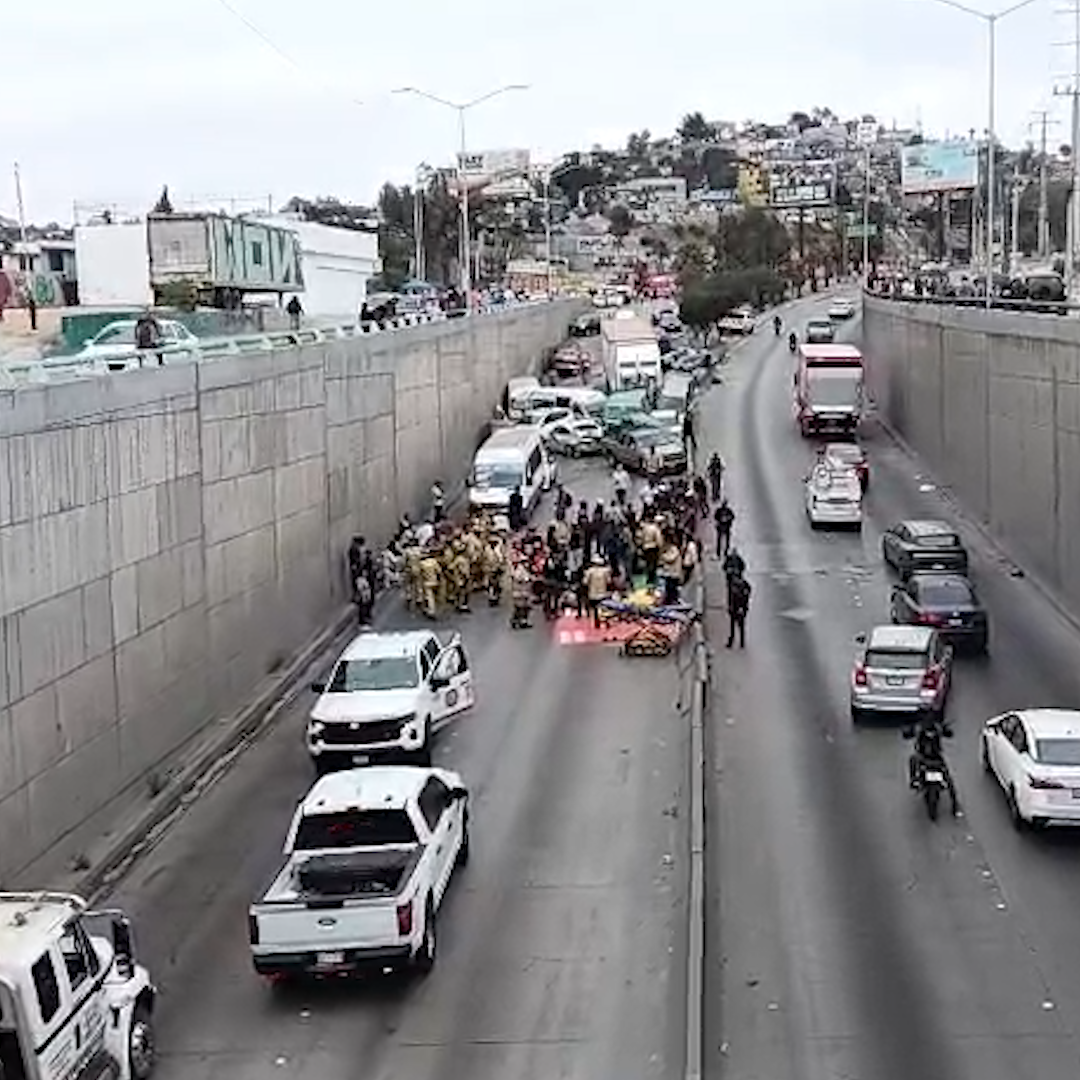 Cierran Tramo del Libramiento Rosas Magallón por Accidente en Tijuana