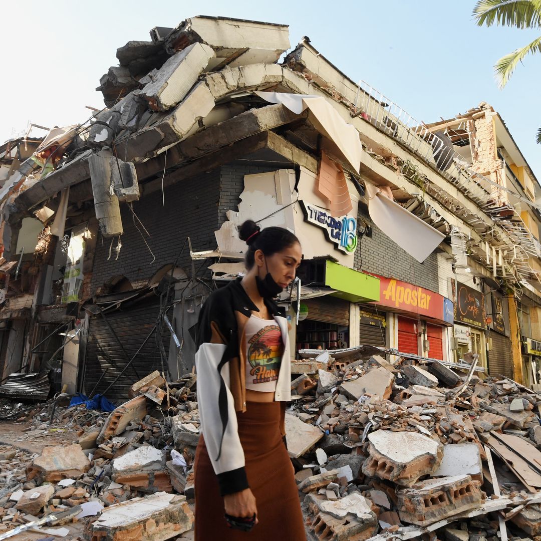 Temblor en Colombia. Foto: AFP