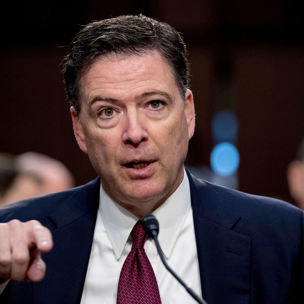 El ex director del FBI, James Comey. Foto: AP