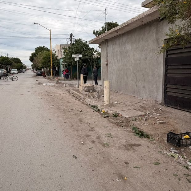 Según testigos la unidad de la policía viajaba a exceso de velocidad por la colonia Francisco I. Madero