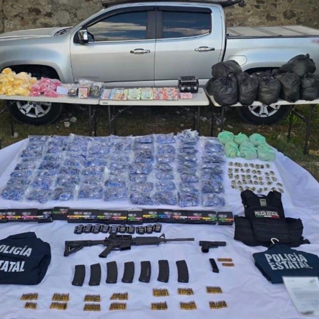 Durante la actual administración han asegurado casi 26 mil armas de fuego y más de 4 millones de cartuchos