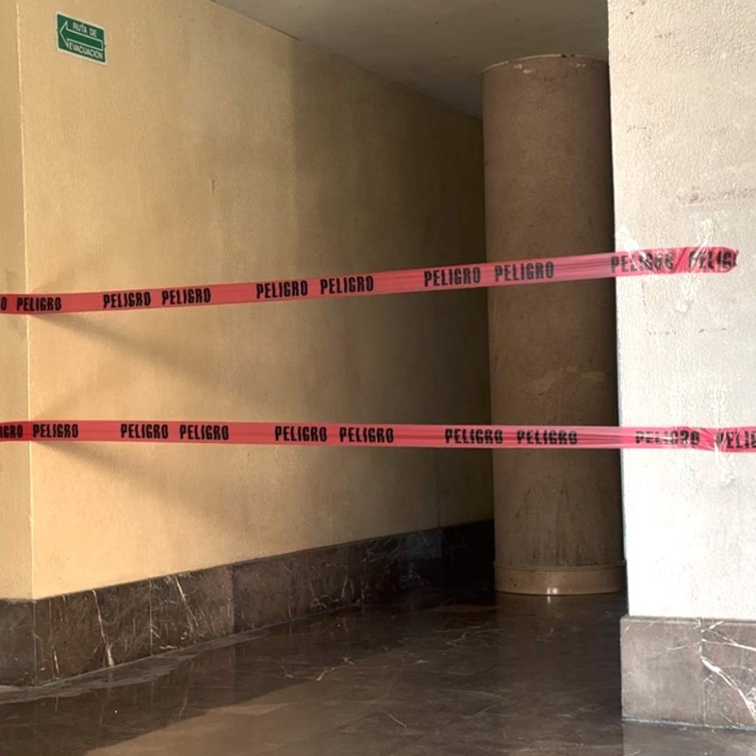 Encuentran Amenaza Contra el SAT en Baños del Centro de Gobierno en Hermosillo, Sonora