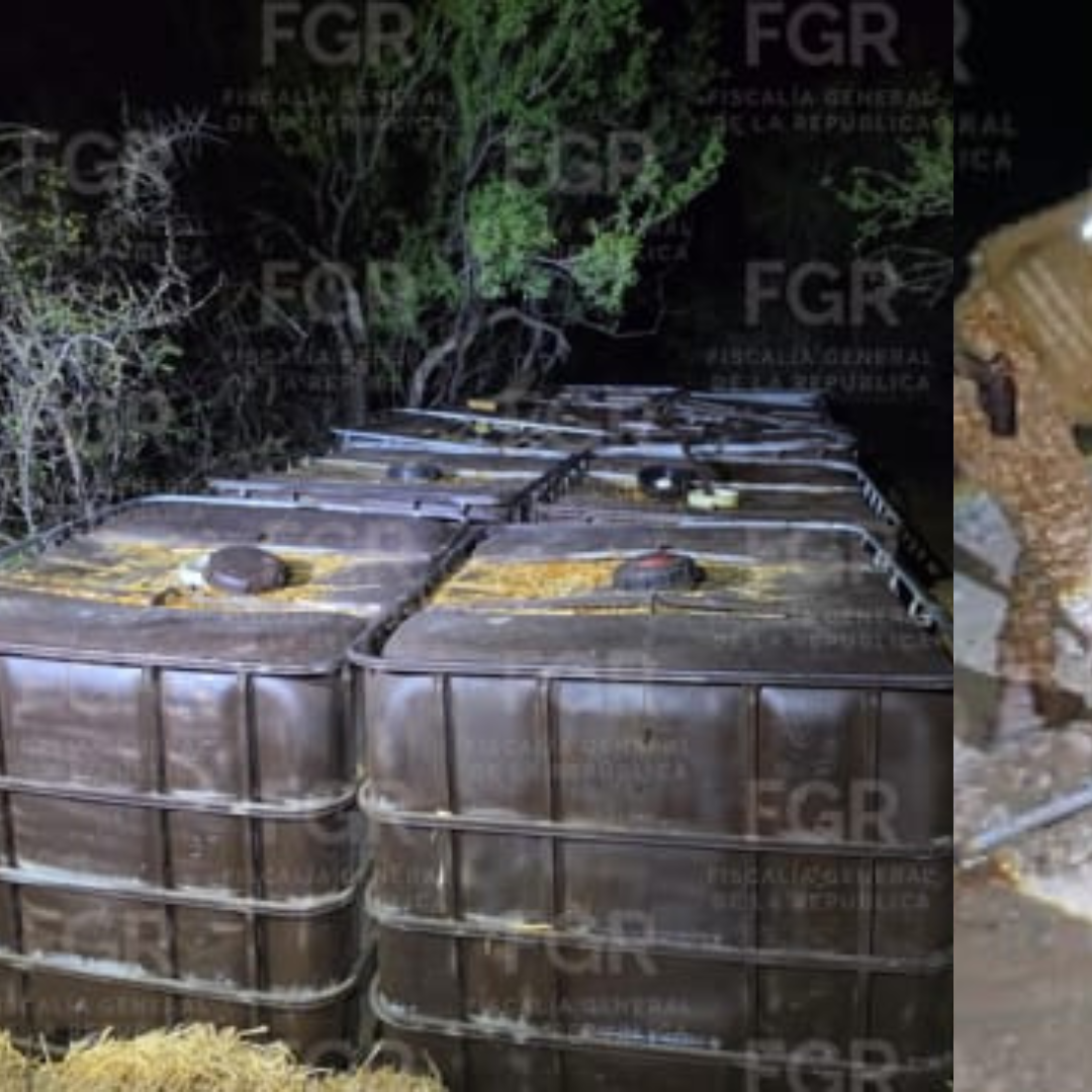 Aseguran Ocho Mil Litros de Hidrocarcuro de Presunto Huachicoleo en Hermosillo, Sonora