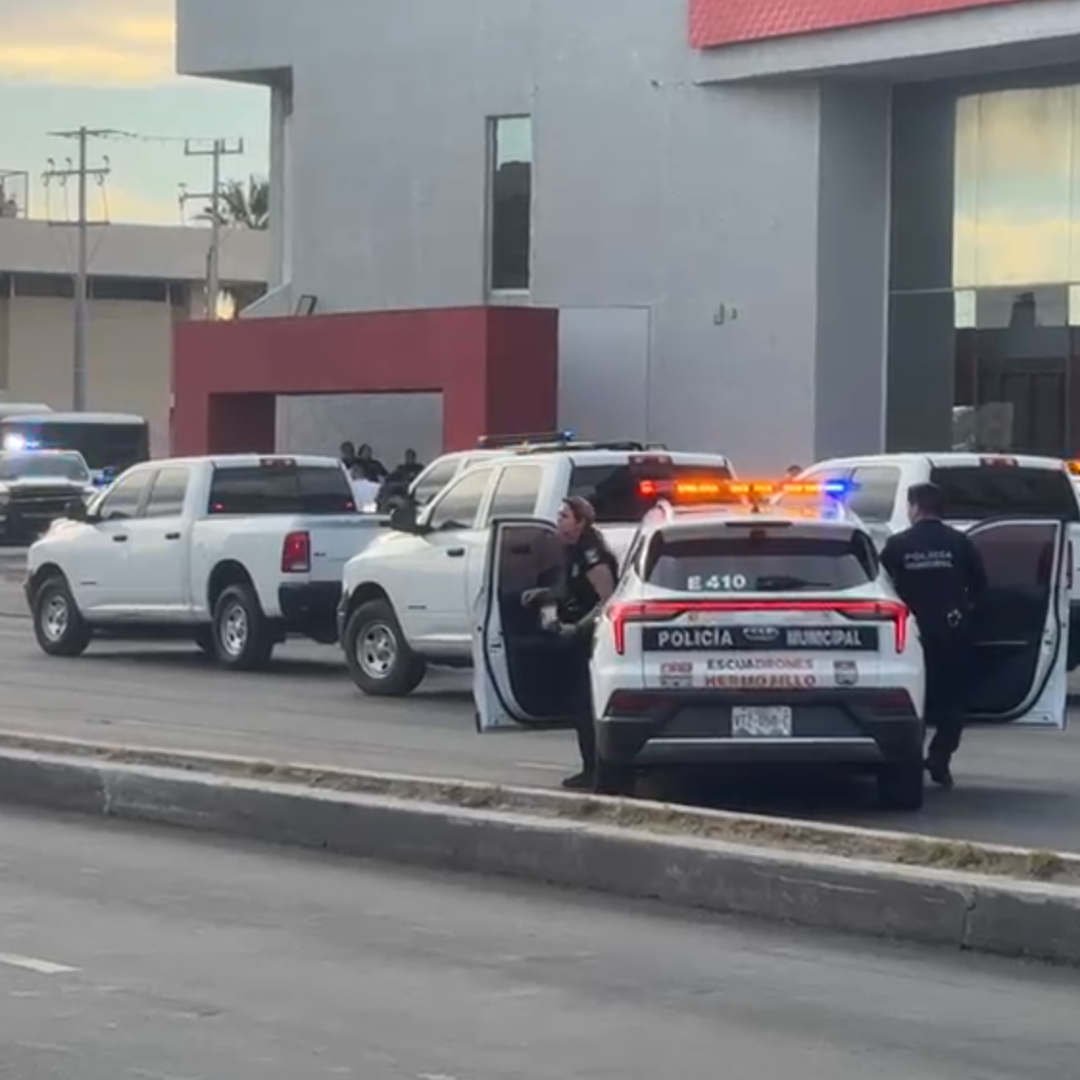 Matan a Hombre Frente a Sucursal Bancaria en el Centro de Hermosillo, Sonora