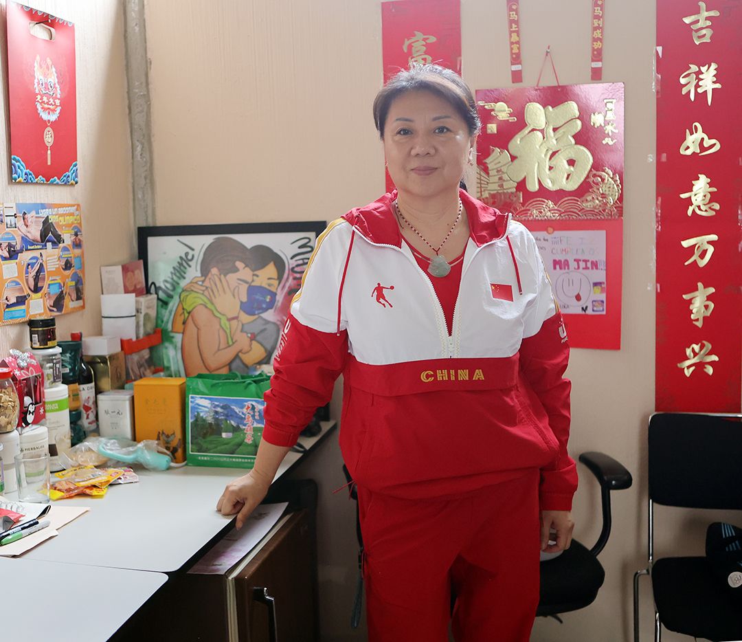 La entrenadora china Ma Jin. Foto: Gobierno de México