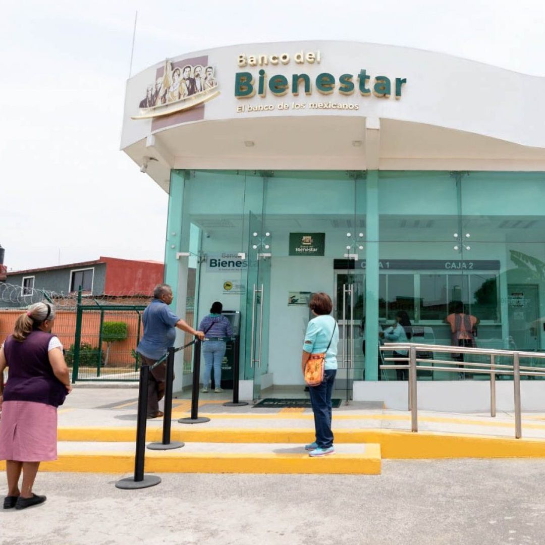 Sucursal de Banco Bienestar. Piden Usar Red de Cajeros para consultar saldo de Pensión Bienestar en Mayo 2026