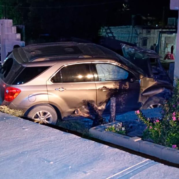 El accidente se registró durante la madrugada a la altura de la colonia Independencia