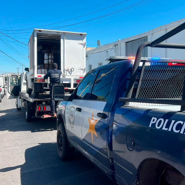 Decomisan Camioneta con Una Tonelada de Droga en Saltillo, Coahuila