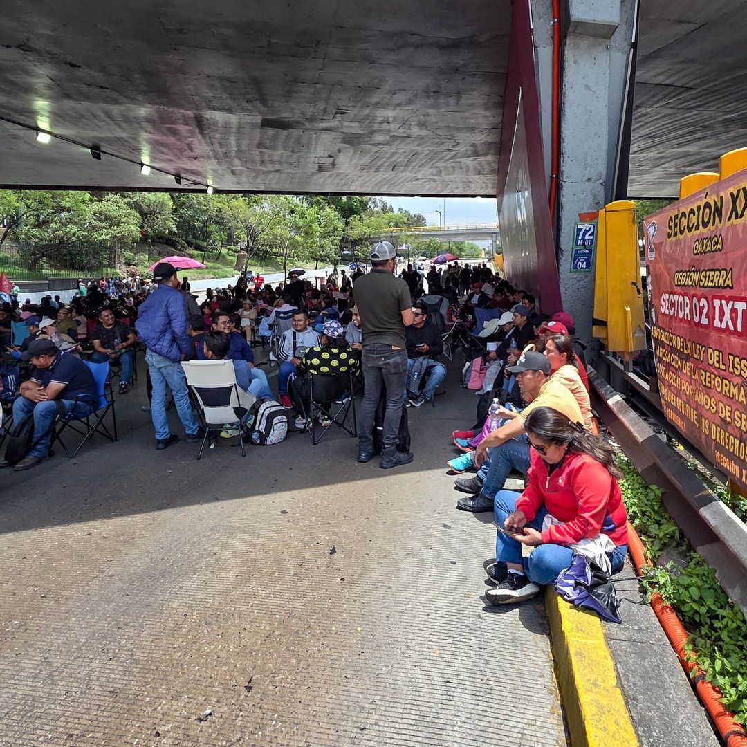 CNTE en la CDMX. Foto: Cuartoscuro