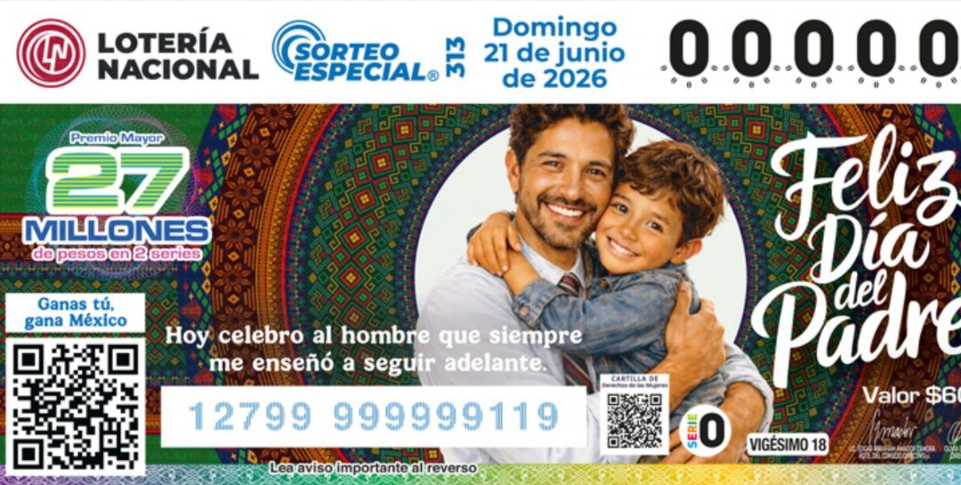 Billete Lotería Nacional 21 Junio 2026. Ganadores y Premios