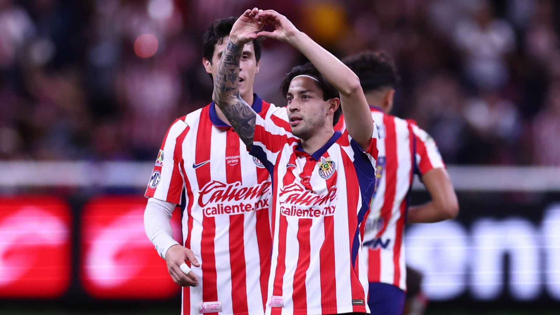 Jugadores de Chivas.
