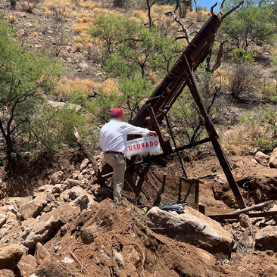 Clausuran Minas Clandestinas en Sonora; Realizaban Extracción de Oro sin Autorización