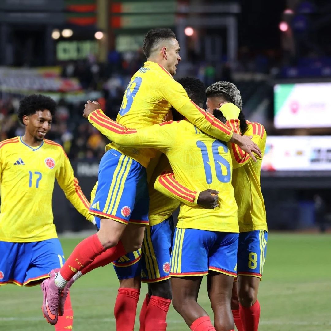 Selección de Colombia. Foto: AFP