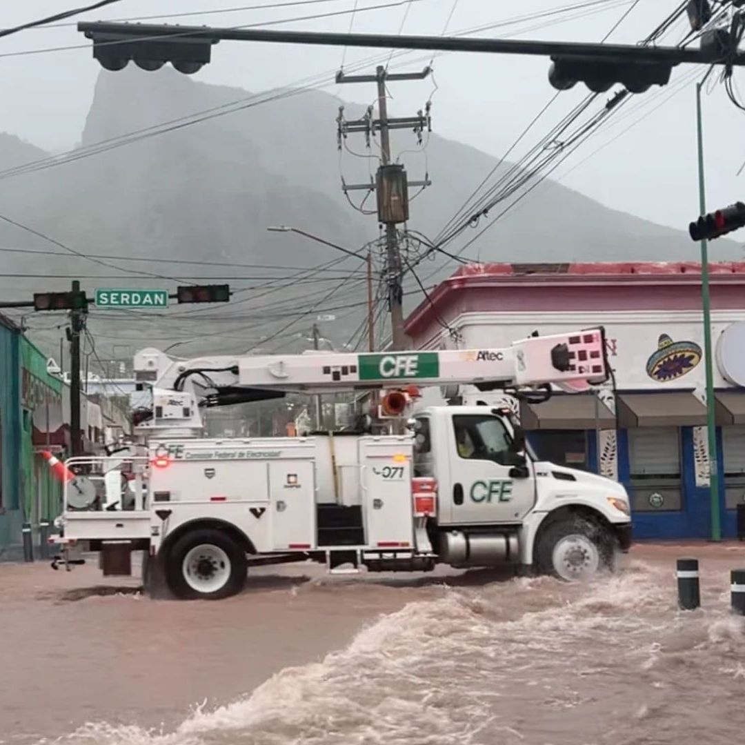 Al Menos 9 Localidades Quedaron Incomunicadas tras Paso de Huracán Polo en Sonora