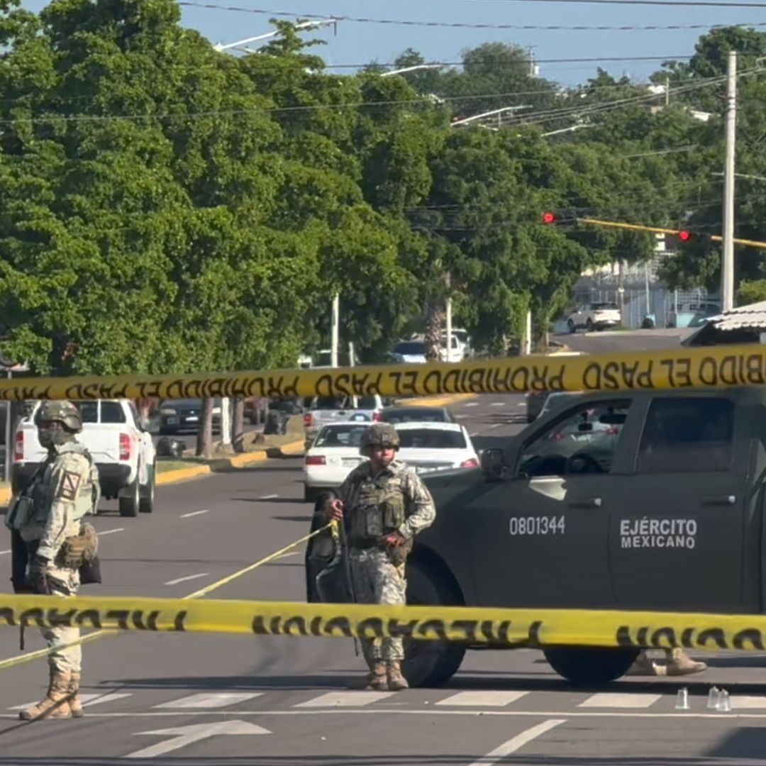 Persiguen a Balazos a Hombre en Lomas del Bulevar en Culiacán, Sinaloa