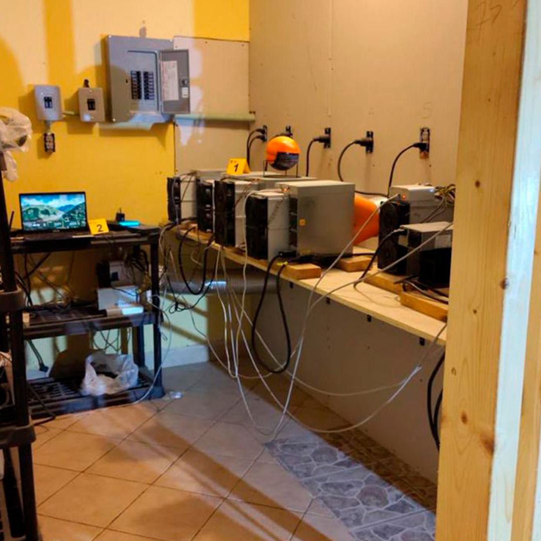 Aseguran Nueve Computadoras para Minería de Criptomonedas en Camargo, Tamaulipas