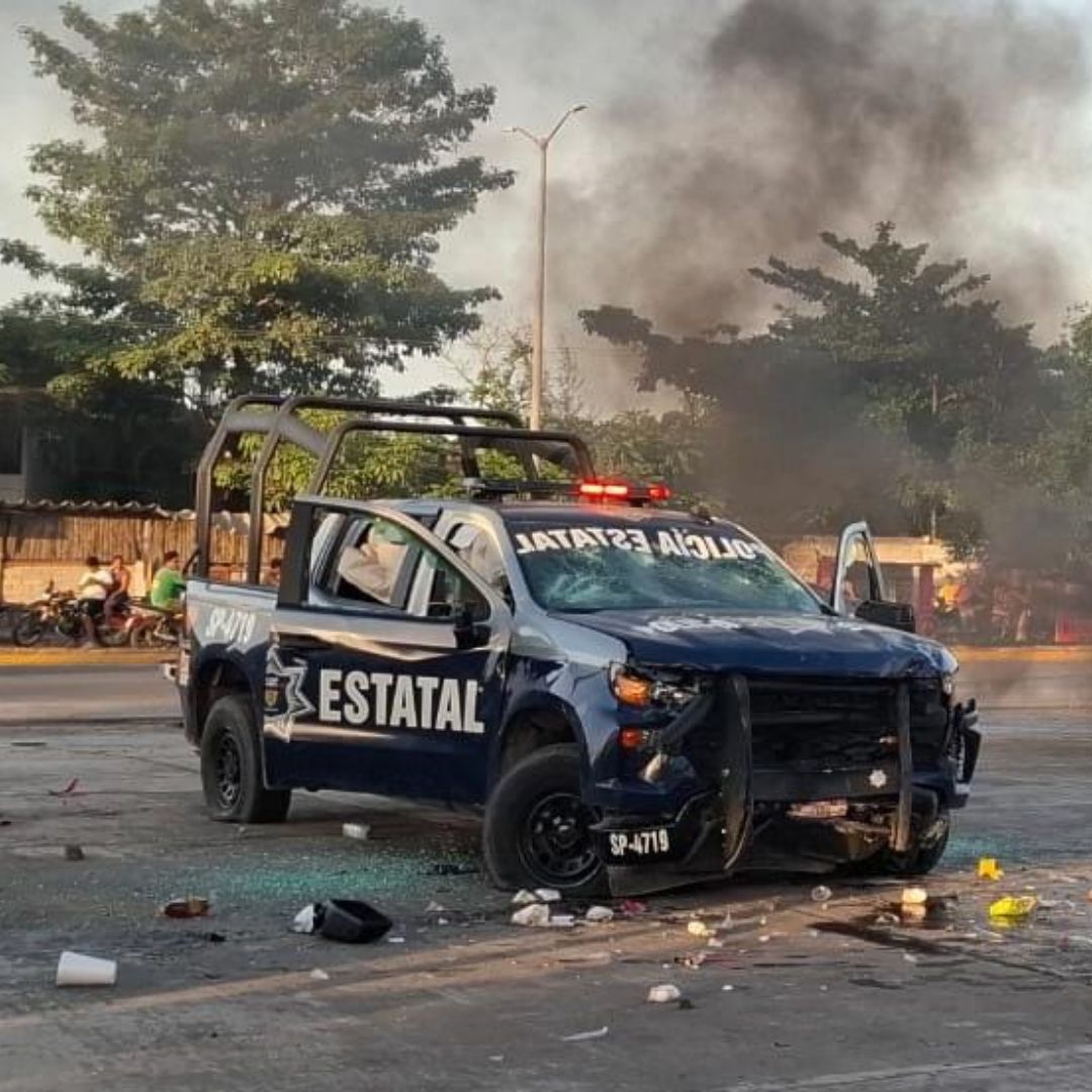 Destituyen a Comandante y Nueve Policías de Álamo tras Choque y Presuntos Abusos de Autoridad