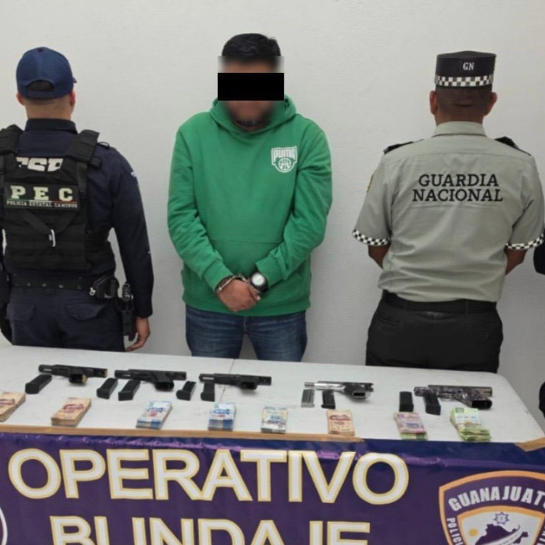El conductor fue detenido.