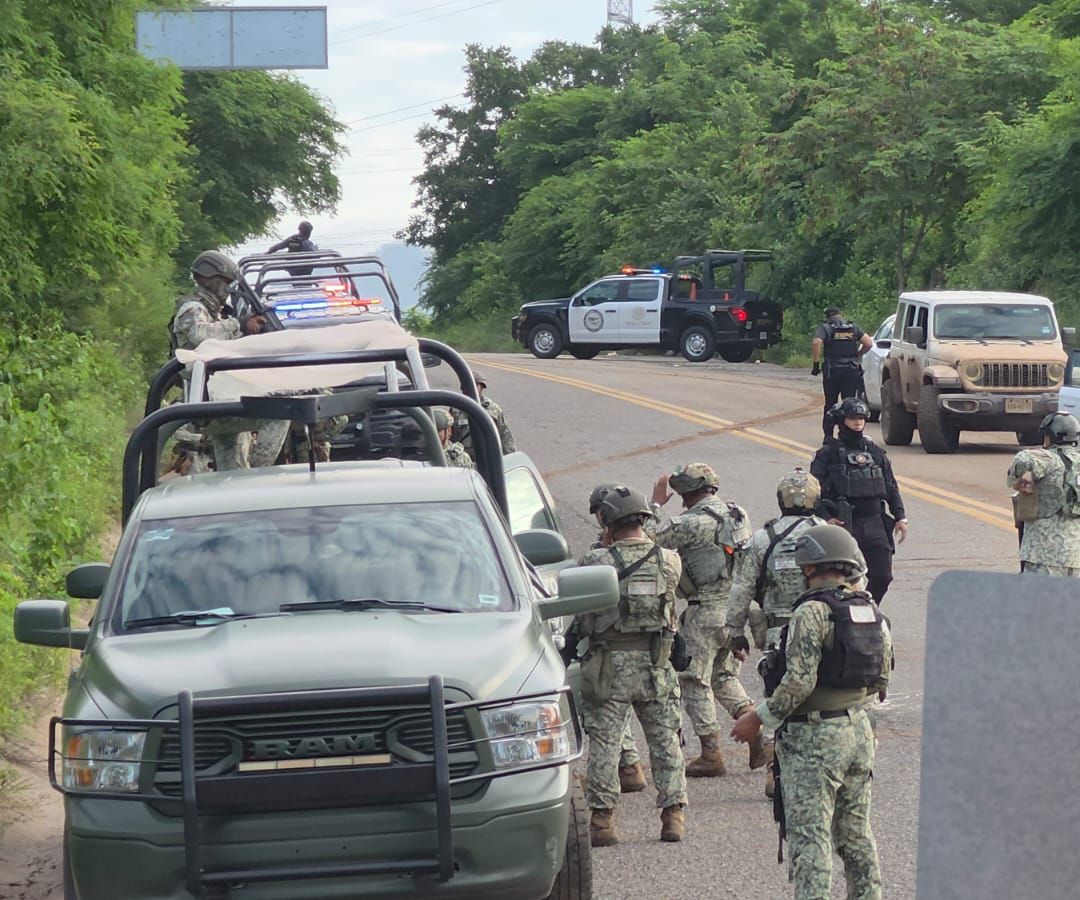 Detienen a 4 Personas tras Enfrentamiento con Policías en Jesús María, Sinaloa