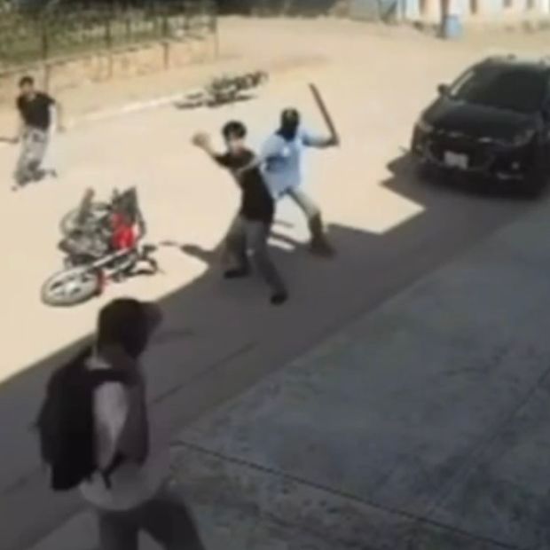 Dos Detenidos tras Riña con Machetes por Fuera de Primaria en Ahome, Sinaloa