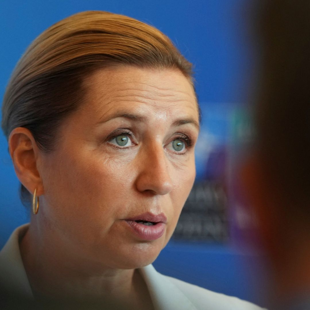 Mette Frederiksen, primera ministra de Dinamarca.