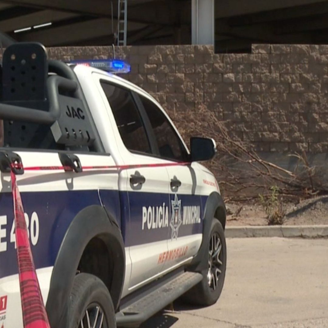 Sujeto Detenido por Intentar Atacar con Arma Blanca a Policías en Hermosillo