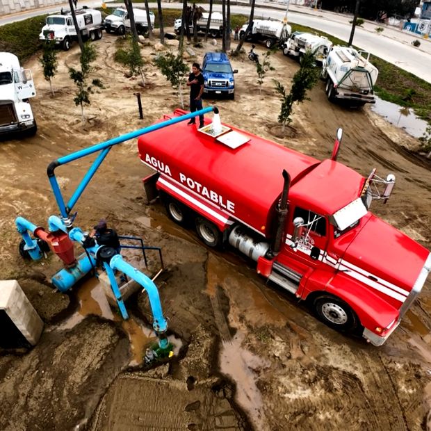 Instalaciones de la Planta Desalinizadora de Ensenada