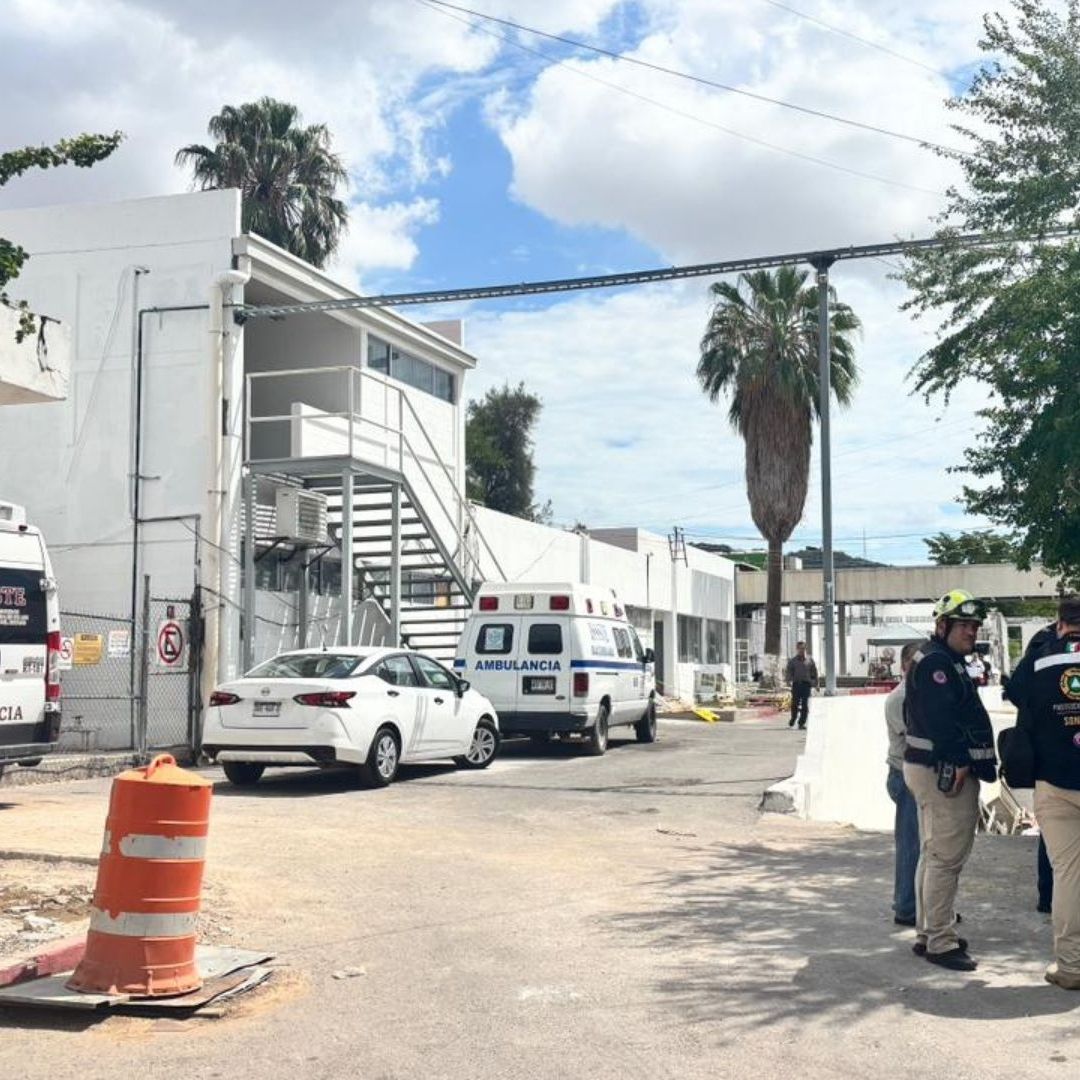 Evacúan a 350 Personas por Presunta Fuga de Gas en Hospital ISSSTE de Hermosillo