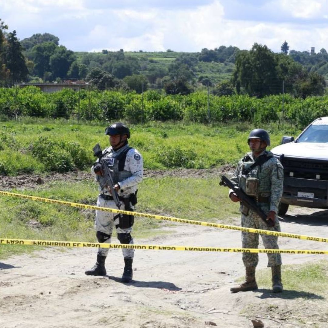 Guardia Nacional operativo en Puebla.