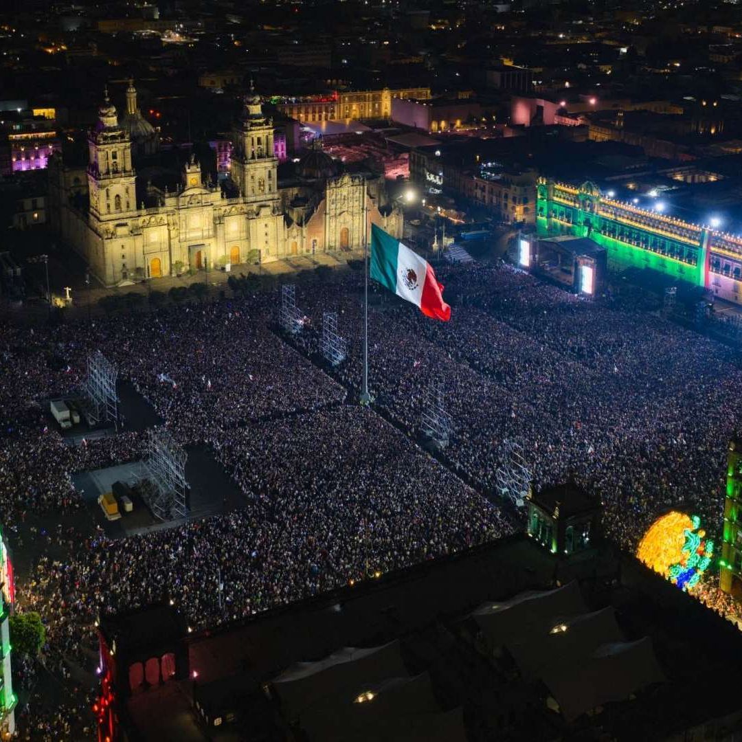 Grito de Independencia en el Zócalo. Horario ceremonia en Zócalo y alcaldías