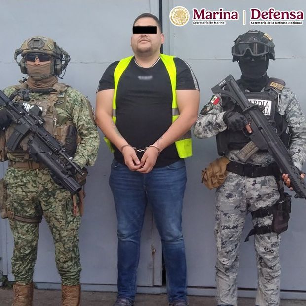 Arturo Enrique “N”, alias “El Nenuco”. Foto: Gabinete de Seguridad