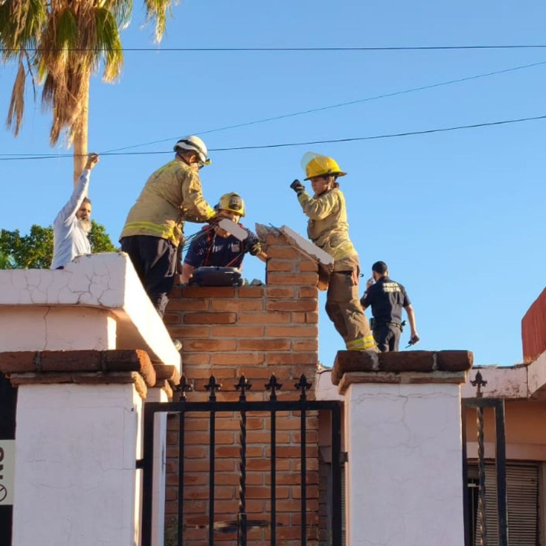 Hombre Ingresa a Robar por Chimenea y Queda Atrapado por Dos Días en Hermosillo