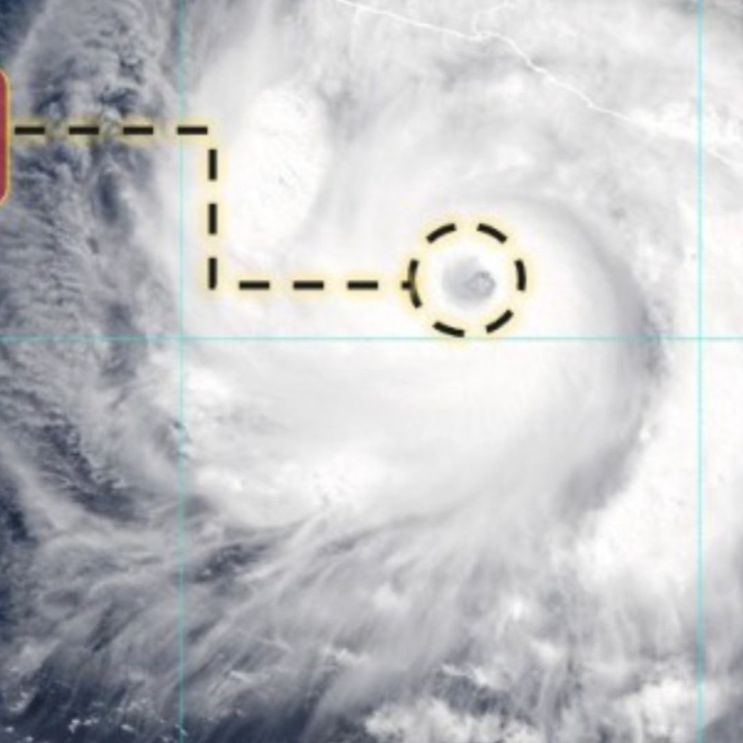 'Ojo' del Huracán Polo. Cuándo Acaba la Temporada de Huracanes 2026.