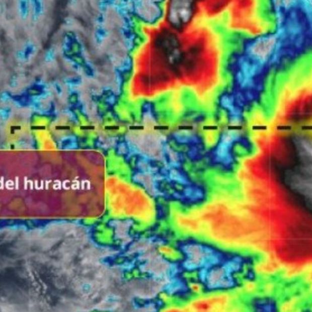 Ojo del Huracán Simón Categoría 4 en México