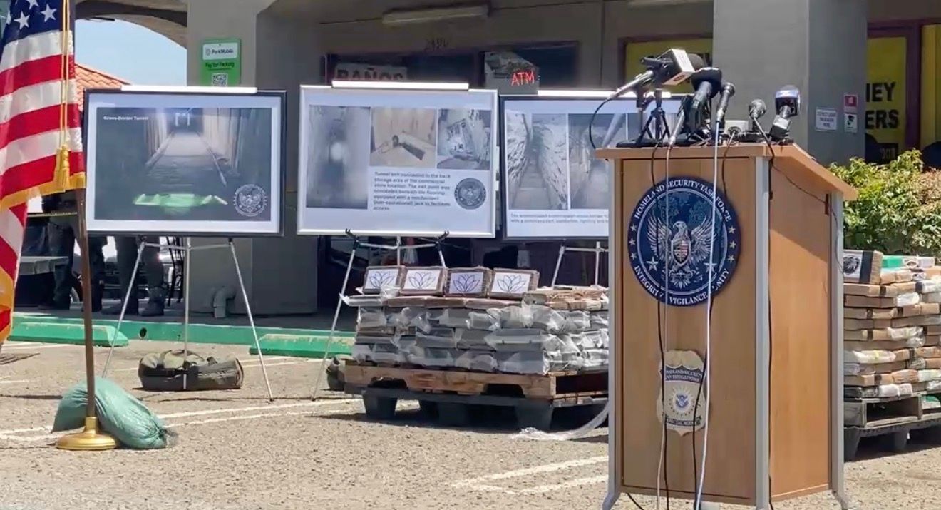 Localizan Túnel Subterráneo EUA a Tijuana