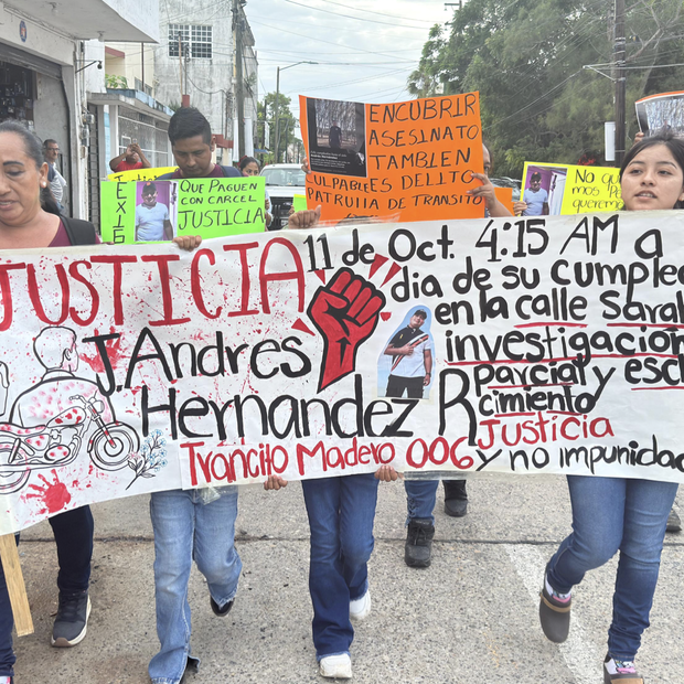 Marchan para Exigir Justicia en Madero