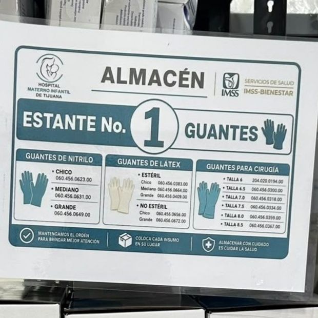 Guantes mostrados en redes sociales son para intendencia, no para recién nacidos: IMSS Bienestar