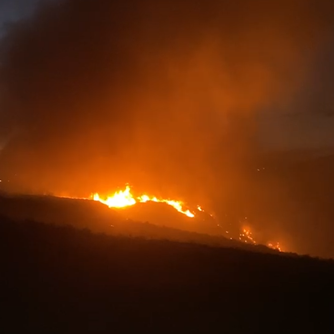 Continúa Incendio en Urbi Quinta del Cedro en Tijuana; Alertan por Caída de Ceniza
