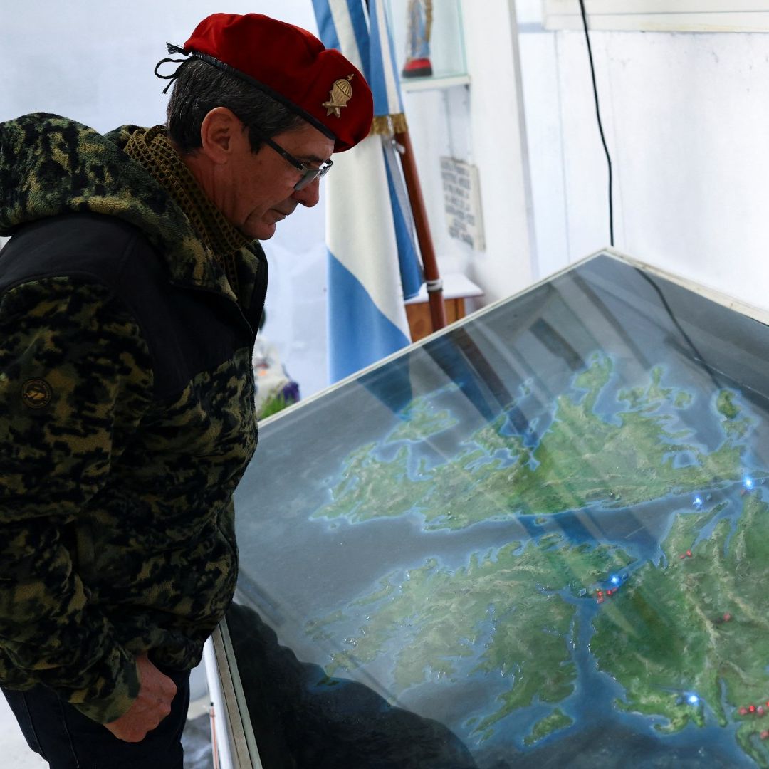 Veterano de la Guerra de las Malvinas entre Argentina y Reino Unido.