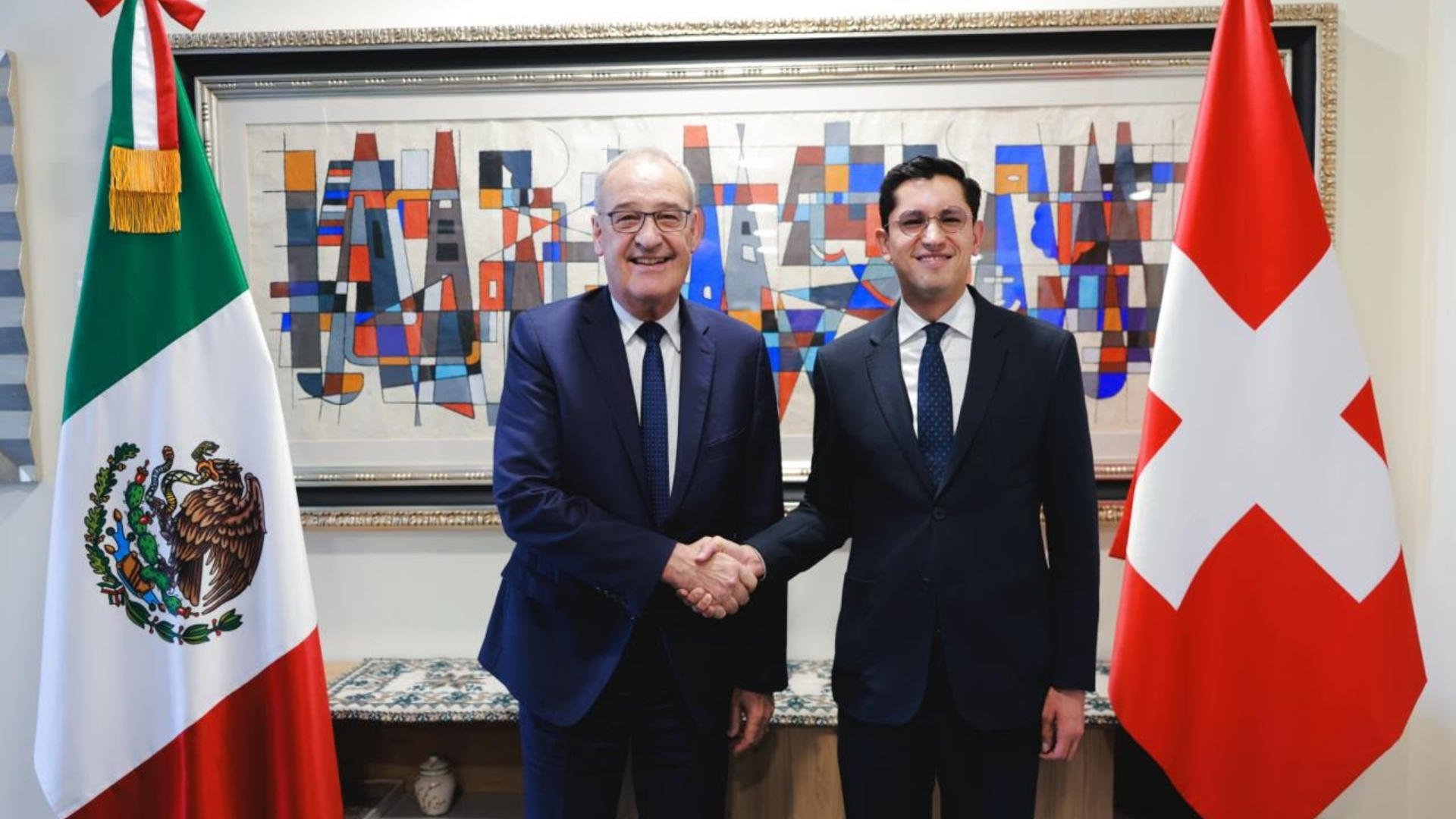 Presidente de Suiza Visita México para Reunirse con Sheinbaum por Temas Comerciales