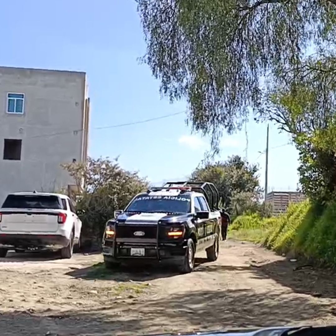 Hallazgo de cuerpo en la colonia Concepción Acopilco Tenancingo Tlaxcala