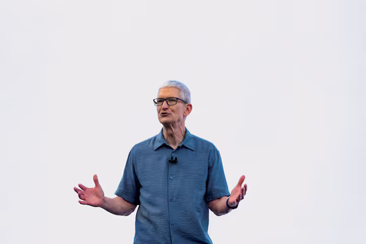 El empresario estadounidense Tim Cook. Foto: Reuters