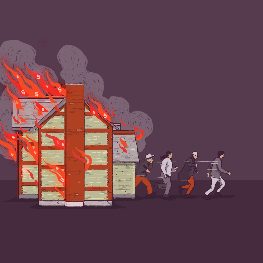 Crisis mundial de vivienda. Manifestaciones en distintas ciudades de España