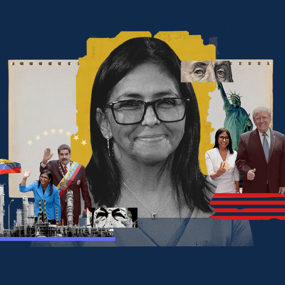 Delcy en la ONU, Machado en el Exilio
