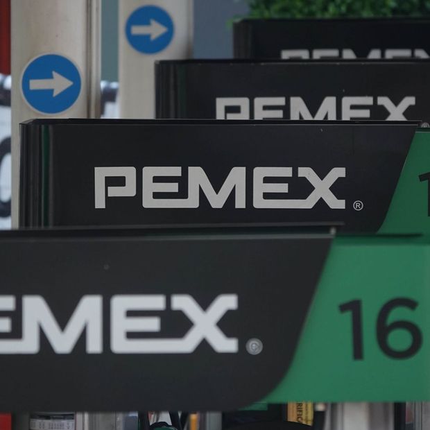 Bombas de Pemex en una gasolinera.