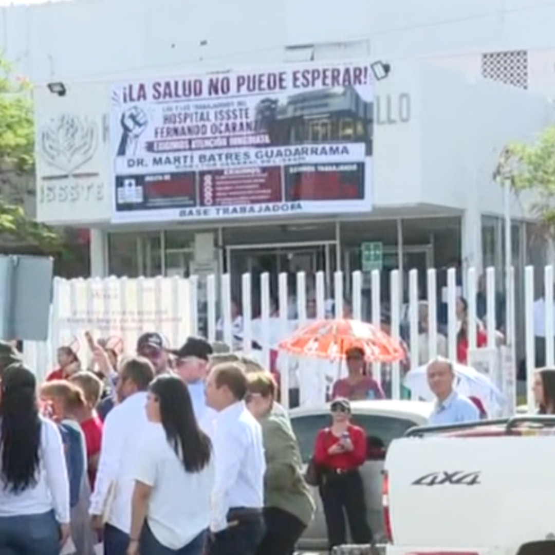 Personal Médico del ISSSTE Bloqueó Calles de Hermosillo por Irregularidades en el Hospital