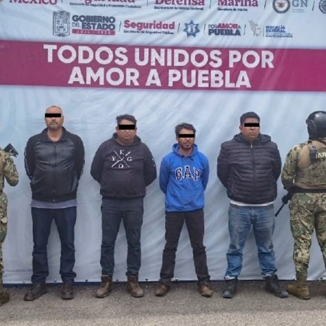 Aseguran 48 litros de gas LP robado en diferentes municipios de la entidad poblana.